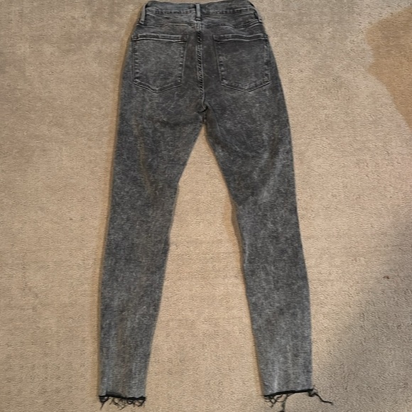 Frame Denim Women’s Gray Skinny Jeans Size 28 - Picture 3 of 5